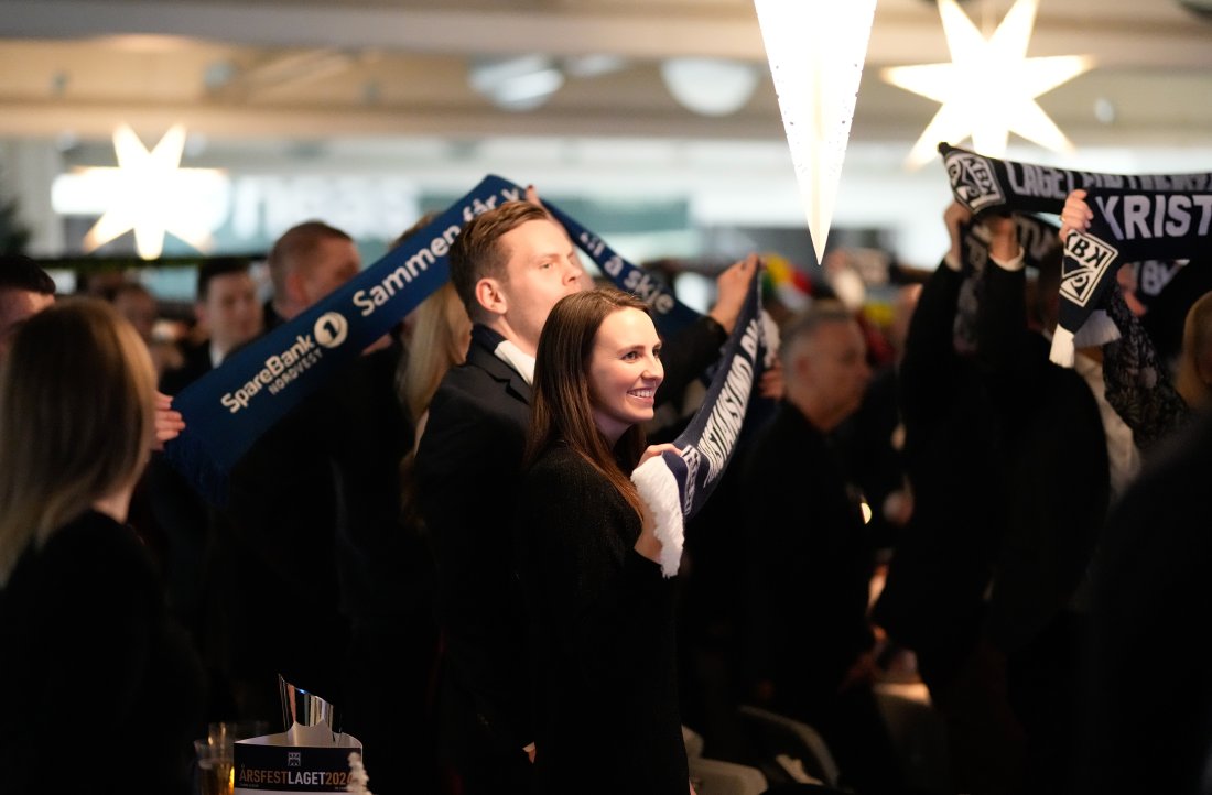 Med «Floa som flør» ble det god stemning helt fra start. Foto: Terje Stamnes