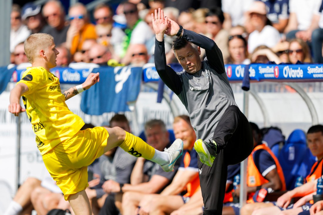 KBK har spilt flere gode kamper på hjemmebane i år, blant annet mot Bodø/Glimt. Foto: NTB